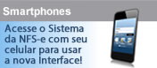 Acesse o sistema da NFS-e com seu SmartPhone e conheça a nova interface.